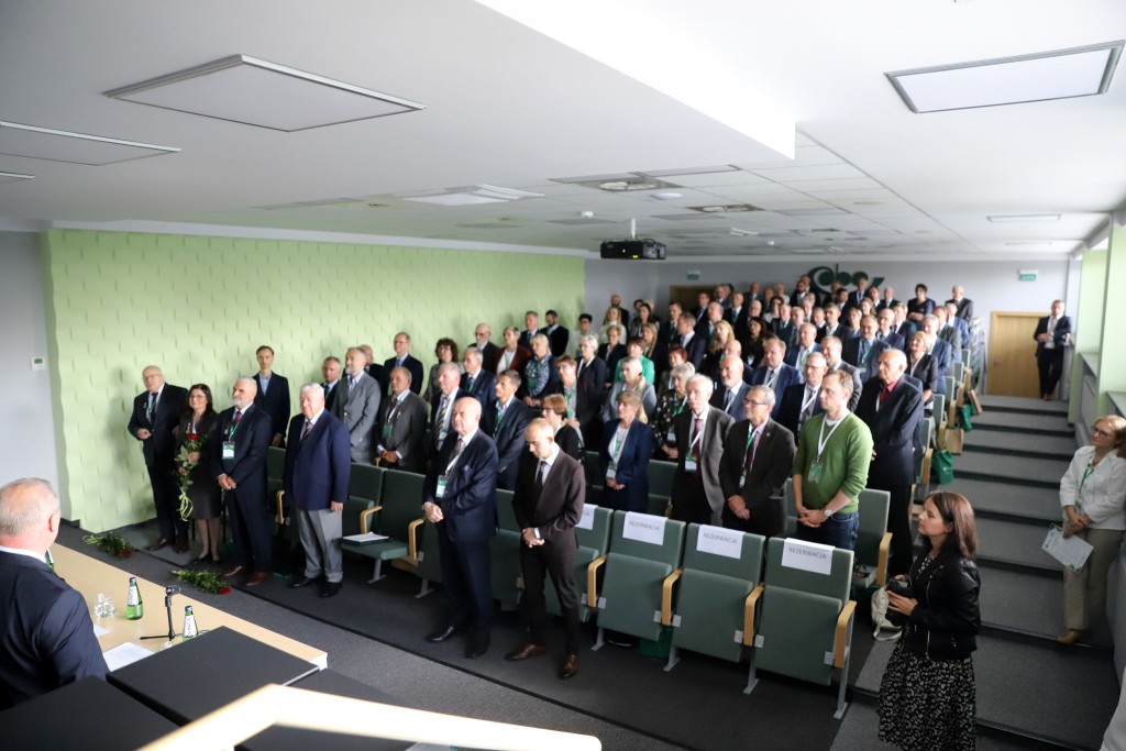 Uczestnicy spotkania w COBORU